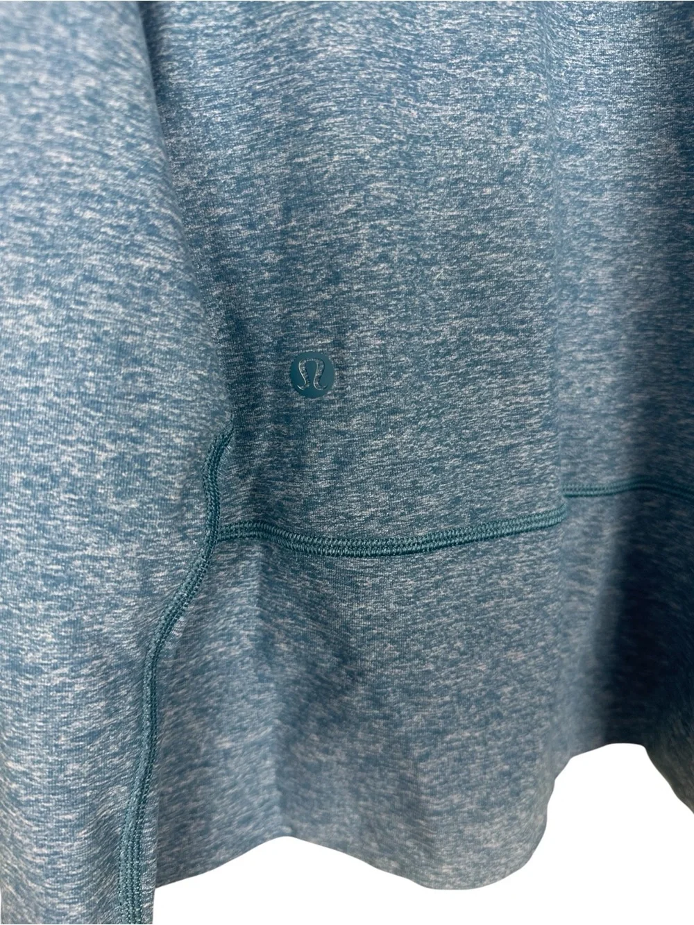 Lululemon Ready to Rulu Pullover in Heathered Capture Blue